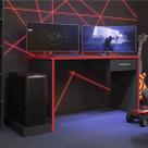 Mesa Gamer Escrivaninha Drx 9000 1 Gaveta 127cm Preto Mesa Gamer Escrivaninha Drx 9000 1 Gaveta 127cm Preto