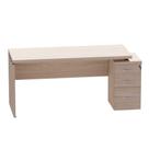 Mesa Gerência Com Pé Gaveteiro 03 Gavetas PE40 Pandin 1,64 x 0,70 M Casablanca