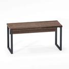 Mesa Gerência Tubolar PE 40 Pandin 1,50 x 0,70 M Walnut e Grafito Mesa Gerência Tubolar PE 40 Pandin 1,50 x 0,70 M Walnut e Grafito