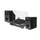 Mesa giratória Audio-Technica AT-LP60X com pré-amplificador e monitores de 3 polegadas