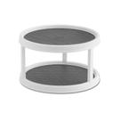Mesa giratória Copco antiderrapante de 2 camadas, 30 cm, durável e fácil de limpar