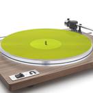 Mesa giratória Slipmat Terrific Tune acrílico antiestático 2,7 mm verde
