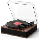 Mesa giratória TANLANIN Vintage Vinyl Player Bluetooth Walnut