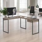 Mesa Home Office Escrivaninha L Shine Affara Com Gaveteiro