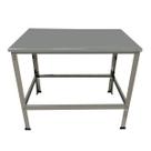 Mesa Industrial Inox 70x57x80 Suporte Multiuso Reforçada