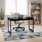 Mesa Industrial Versátil Design Moderno Home Office Gamer Escrivaninha