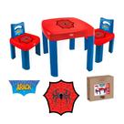 Mesa Infantil Arack com duas cadeiras Resistente SimoToys CP
