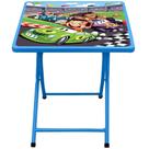 Mesa Infantil de Aço Dobrável Azul / Carros - 10.404.06.207 - AÇOMIX Mesa Infantil de Aço Dobrável Azul / Carros - 10.404.06.207 - AÇOMIX