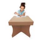 Mesa Infantil de Atividades Papelão 3 a 6 anos
