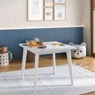 Mesa Infantil em Madeira Maciça Sofia Azul