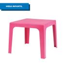 Mesa Infantil Kids Rosa / Azul Mesinha para Criança
