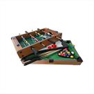 Mesa Infantil Multijogos Bilhar Pebolim Air Hockey Ping Pong