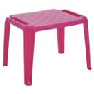 Mesa Infantil Tramontina Dona Chica Rosa Atividades 50x64cm Brincadeiras Crianças