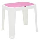 Mesa Infantil Tramontina Versa em Polipropileno Rosa Mesa Infantil Tramontina Versa em Polipropileno Rosa