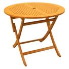 Mesa International Caravan Royal Tahiti 91 cm redonda dobrável Mesa International Caravan Royal Tahiti 91 cm redonda dobrável