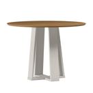Mesa Isabela 100X100 Sem Vidro Off White/Ype Mesa Isabela 100X100 Sem Vidro Off White/Ype