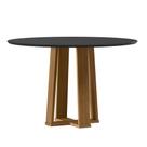 Mesa Isabela 117X117 Ype/Preto