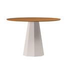 Mesa Isis 117X117 Sem Vidro Off White/Ype Mesa Isis 117X117 Sem Vidro Off White/Ype