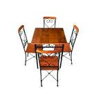 Mesa Jantar 4 Lugares Quadrada Confortável 80x80cm