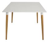 Mesa Jantar 70cm Quadrada Pé Palito 75cm Eucalipto Ayme Canhão Escrivaninha Sala Estar Cozinha Mesa Jantar 70cm Quadrada Pé Palito 75cm Eucalipto Ayme Canhão Escrivaninha Sala Estar Cozinha