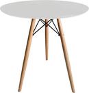 Mesa Jantar 70cm Redonda Branca Base Tripé Eiffel Charles Eames Escrivaninha Sala Estar Cozinha Tampo Mdf Pé Eucalipto Mesa Jantar 70cm Redonda Branca Base Tripé Eiffel Charles Eames Escrivaninha Sala Estar Cozinha Tampo Mdf Pé Eucalipto