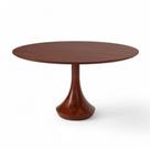 Mesa Jantar Betim Redonda Cor Castanho 100cm - 76994