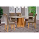 Mesa Jantar Cimol Patricia+6 Cadeiras Taís Nature/OW/Joli