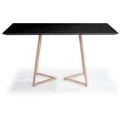 Mesa Jantar Floripa Aço Carbono Dourado