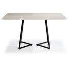 Mesa Jantar Floripa Aço Carbono Preto