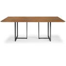 Mesa Jantar Macapá Aço Carbono Preto