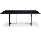 Mesa Jantar Macapá Aço Carbono Preto