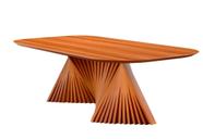 Mesa Jantar Maciça Base Torcida 2,0x1,0m Opala Harmonia