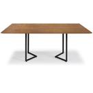 Mesa Jantar Niterói Aço Carbono Preto