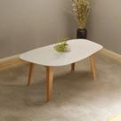 Mesa Jantar Orgânica 6 Lugares 180cm 100% MDF TM88 Lisboa Dalla Costa