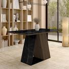 Mesa Jantar Retangular Marmorizado Carrara áquila Imbui/carr/pto - M.a