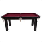 Mesa Jogo Sinuca Bilhar MDF 1.85 x 1.07 Caçapas Rede Mesa Jogo Sinuca Bilhar MDF 1.85 x 1.07 Caçapas Rede