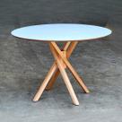 Mesa June Redonda De 70cm Na Cor Branca Mesa June Redonda De 70cm Na Cor Branca