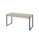 Mesa Kuadra Diretor 150x60x75cm C-02 Gavetas Snow - Snow -