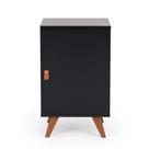Mesa Lateral 1 Porta Play Artemobili Preto/Garapa