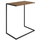 Mesa Lateral 67cm Estrutura Preta - Vermont