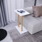 Mesa Lateral Alla 68cm 45cm X 30cm Branco