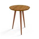 Mesa Lateral/Apoio Canto 62Cm Sala Luna Patrimar Cumarú