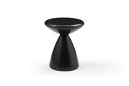 Mesa Lateral Ayla Whiteline Modern Living em Metal Preto