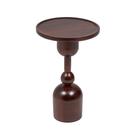 Mesa Lateral baixa em Madeira Maciça Taça Artemobili