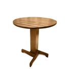 Mesa Lateral Bardek em Madeira Pinus - Nozes