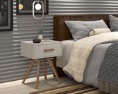 Mesa Lateral Classic DMOB Compacta com Gaveta Ideal para Sala ou Quarto Mesa Lateral Classic DMOB Compacta com Gaveta Ideal para Sala ou Quarto