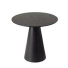 Mesa Lateral Cone Ébano 51 cm
