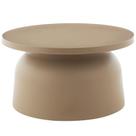 Mesa Lateral de Apoio Minimalista Solar Rivatti 67 cm (Largura) em Polipropileno Fendi Mesa Lateral de Apoio Minimalista Solar Rivatti 67 cm (Largura) em Polipropileno Fendi