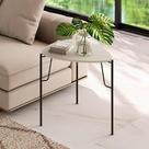 Mesa Lateral de Apoio p/ Sala 51cm Multiuso com Pés em Metal Mesa Lateral de Apoio p/ Sala 51cm Multiuso com Pés em Metal