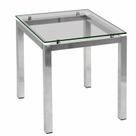 Mesa Lateral de Canto em Aço 54 X 59 Cm Design Moderno Mesa Lateral de Canto em Aço 54 X 59 Cm Design Moderno